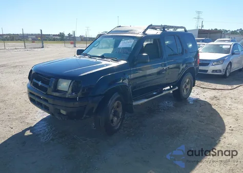 2001 Nissan Xterra Se из США, поврежденный, VIN 5N1ED28Y21C575423